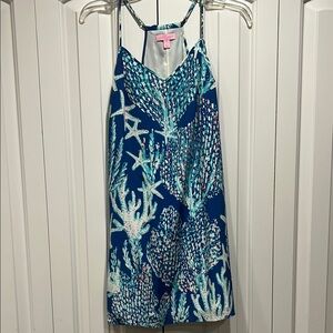 Lilly Pulitzer Women’s Silk Coral Print Dress- Size XXS - NEW